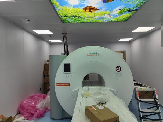 قیمت خوب فرکانس مرکزی اسمی 50 هرتز MRI قفس فارادی شامل پنل فولادی 2 میلی متری که راه حل های محافظت EMI موثر را فراهم می کند آنلاین