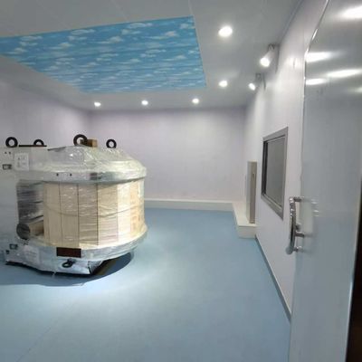 قیمت خوب اتاق محافظ RF با نورپردازی LED با اثربخشی محافظ 100 دسی بل و نصب آسان برای MRI قفس فارادی آنلاین